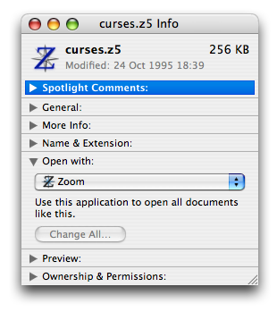 Get Info Finder get info screenshot